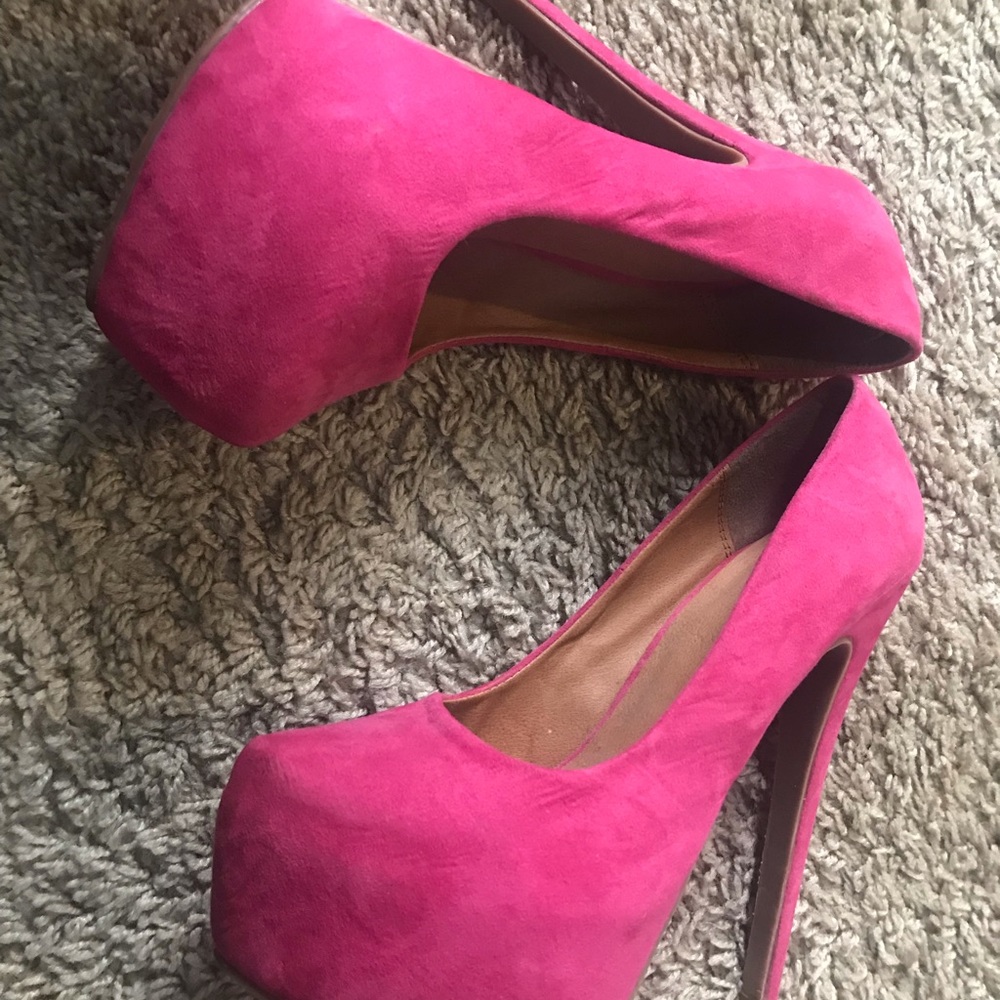 Hot Pink heels